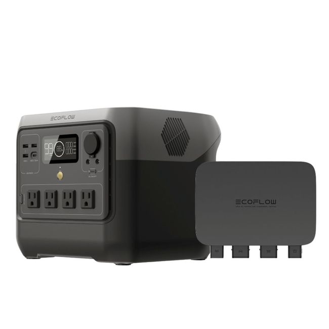 EcoFlow River 2 Pro Portable Power Station and 500W Alternator Charger Kit
