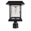 Gama Sonic Aspen Solar Post Light with 3 Inch Fitter