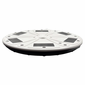 Gama Sonic Grand Solar Uplight Planter Base - Wireless Accent Light for Pots & Garden Decor in White