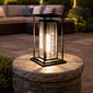 Gama Sonic NovaEdge Solar Accent Light � Modern Solar LED for Patios, Pillars and Flat Surfaces