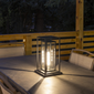 Gama Sonic NovaEdge Solar Accent Light � Modern Solar LED for Patios, Pillars and Flat Surfaces