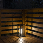 Gama Sonic NovaEdge Solar Accent Light � Modern Solar LED for Patios, Pillars and Flat Surfaces