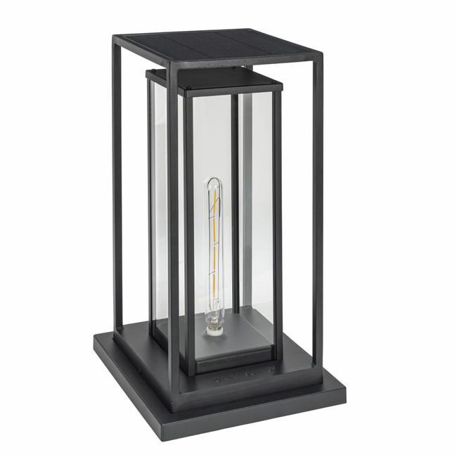 Gama Sonic NovaEdge Solar Accent Light � Modern Solar LED for Patios, Pillars and Flat Surfaces