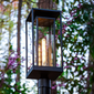 Gama Sonic NovaEdge Solar Post Accent Light - Edison Style LED for 3 Inch Poles