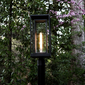Gama Sonic NovaEdge Solar Post Accent Light - Edison Style LED for 3 Inch Poles