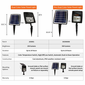 Gama Sonic Pro-Dual Color Solar Flood Light