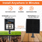 Gama Sonic Pro-Dual Color Solar Flood Light