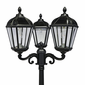 Gama Sonic Royal Bulb Solar Triple Lamp Post