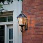 Gama Sonic Flicker Flame Royal Wall Mount Solar Lamp - Includes Both Warm White GS Bulb and Free Flicker Flame Bulb