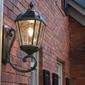 Gama Sonic Flicker Flame Royal Wall Mount Solar Lamp - Includes Both Warm White GS Bulb and Free Flicker Flame Bulb