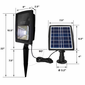 Gama Sonic Solar Flood Light - 250 Lumens - Dual Color Temperature - 2 Pack
