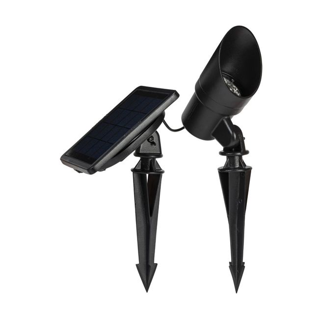 Gama Sonic Tri-Color Progressive Solar LED Spotlight