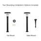 Gama Sonic Vantage Bollard Solar Pathway Light - 2 Pack