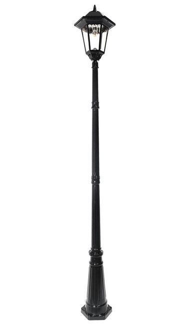 Gama Sonic Windsor Bulb Solar Lamp Post - Single Head