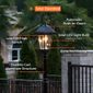 Gama Sonic Windsor Bulb Solar Lamp Post - Single Head