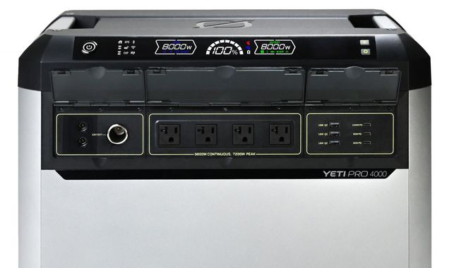 Goal Zero Yeti Pro 4000 Solar Generator Kit - 800 Watts of Solar