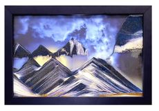 Rainbow Vision Sand Art Picture -Triple X By Klaus Bosch