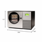 Harvest Right Countertop 360 Freeze Dryer in Stainless Steel