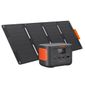 Jackery 100 Plus Solar Generator with SolarSaga 40W Mini Solar Panel
