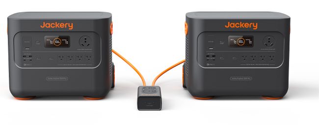 Jackery Solar Generator 2000 Plus Solar Generator 2000 Plus Kit(6000W/240V/24kWh + SolarSaga 200W x 6)