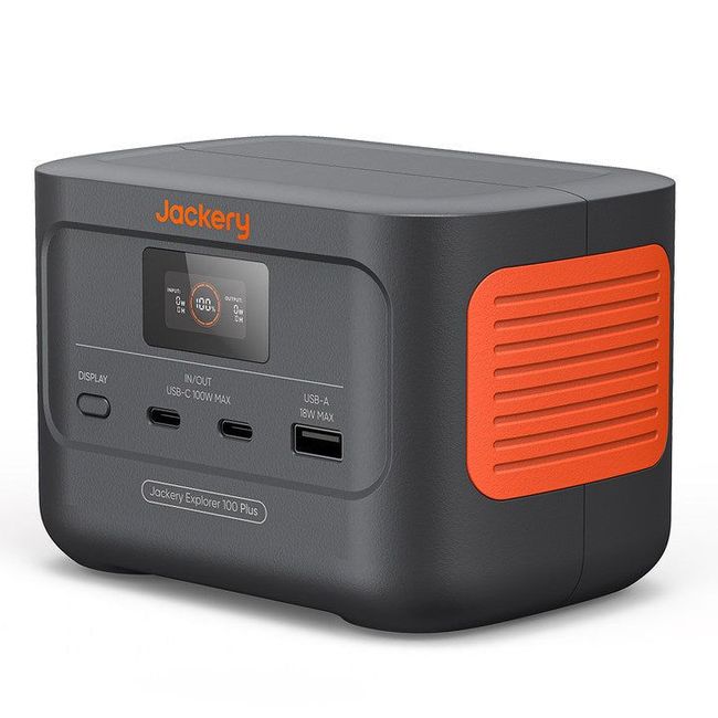 Jackery Explorer 100 Plus Portable Solar Generator - With 100W Jackery  Solar Panel