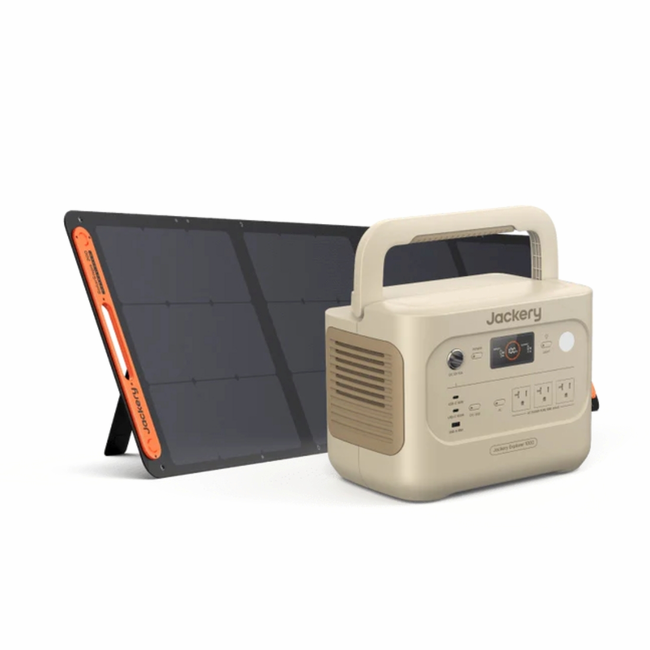 Jackery Explorer 1000 v2 Portable Power Station - In Dune White
