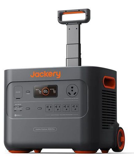 Jackery Explorer 3000 Pro Portable Solar Generator Kit - With 200W Jackery  Solar Panel