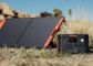 Jackery Explorer 600 V2 Plus Solar Generator Kit - With Jackery SolarSaga 100 Air Solar Panel