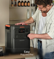 Jackery HomePower 3600 Pro Max - Includes the Jackery SolarSaga 500X Solar Panel