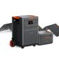 Jackery HomePower 3600 Plus Solar Generator with Expansion Battery - Includes the Jackery SolarSaga 500X Solar Panel