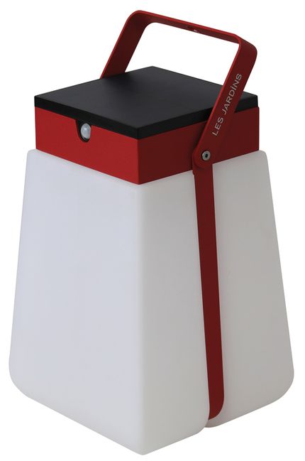 Les Jardins Bump Solar Lantern - Red