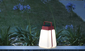 Les Jardins Bump Solar Lantern - Red