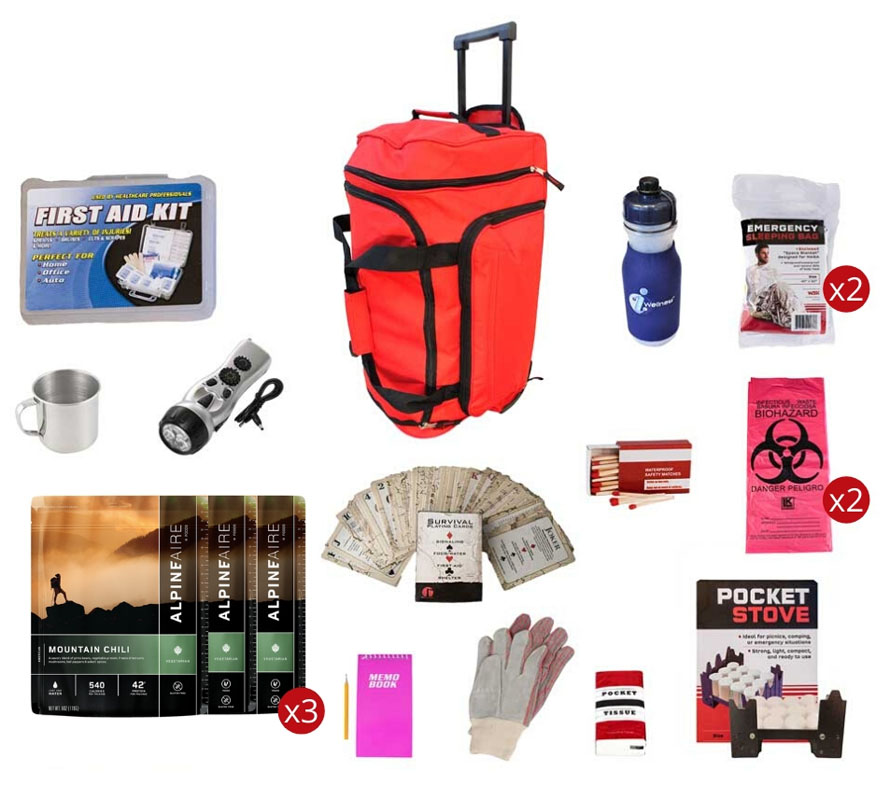 thumbnail image 2 of The Essentials 72-Hour Deluxe Survival Kit - Complete Emergency Preparedness Go Bag 2 of 12