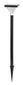 Luxor Solar Pathway Lights Black - 2 Pack