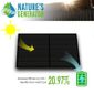 Nature's Generator Lithium 6000 Generator Kit with 2x 410W Solar Panels and Wind Turbine