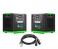 Natures Generator 2x Lithium 6000 Portable Power Station Kit - 12kW