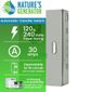 Natures Generator 30A Automatic Generator Transfer Switch with Semi Flush Mount