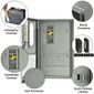 Natures Generator 30A Automatic Generator Transfer Switch with Semi Flush Mount