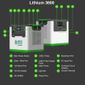 Natures Generator Lithium 3600 Solar Generator with 200W Folding Solar Panel