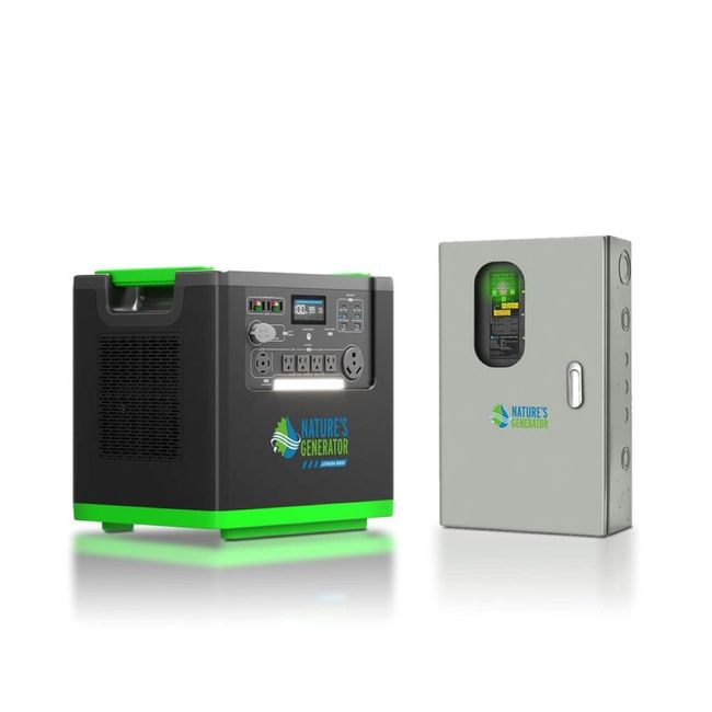 Nature's Generator Lithium 6000 30A Automatic Transfer Switch Kit