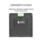 Natures Generator Lithium 6000 Portable Power Station with 2x 200W Folding Solar Panels