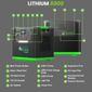 Natures Generator Lithium 6000 Portable Power Station with  Power Pod