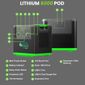 Natures Generator Lithium 6000 Portable Power Station with  Power Pod