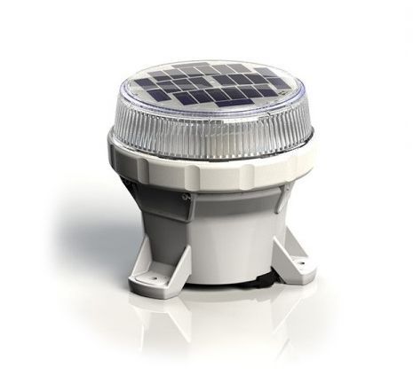 Carmanah OL4 LED Solar Aviation Lantern - White