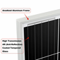 Rich Solar 200 Watt Mega 12 Volt Solar Panel