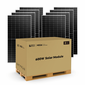 Rich Solar Mega 600 Watt Bifacial Solar Panels - 8 Pack - Premium Grid-tie or Off-grid Solar Panels - 25-Year Output Warranty