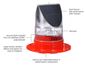 Sealite SL-70 Solar Marine Lantern - Red - 2-3 NM Visibility