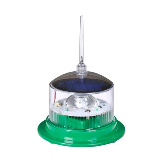 Sealite SL15 Solar Marine Lantern - Green - 1-2 NM Visibility