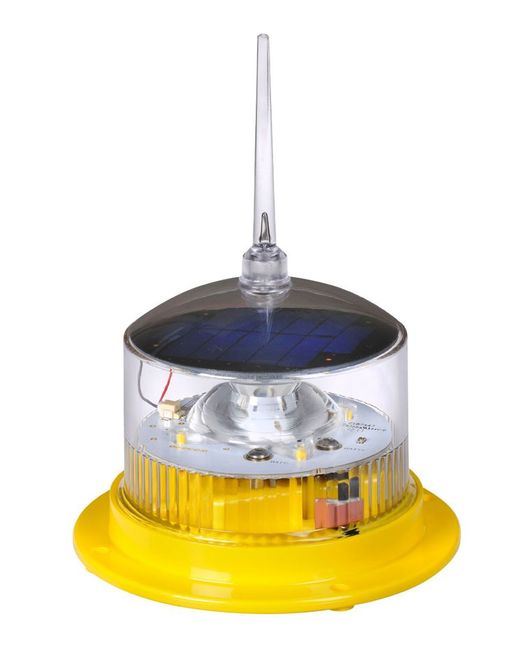 Sealite SL15 Solar Marine Lantern - Yellow - 1-2 NM Visibility
