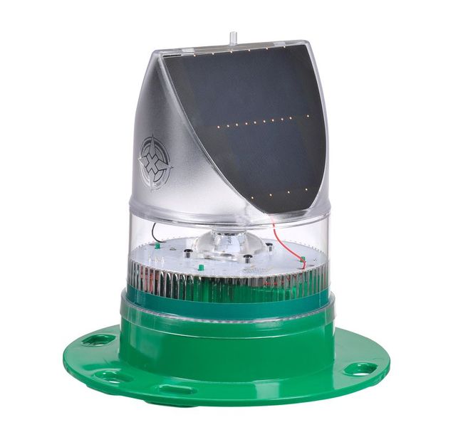 Sealite SL-70 Solar Marine Lantern - Green - 2-3 NM Visibility